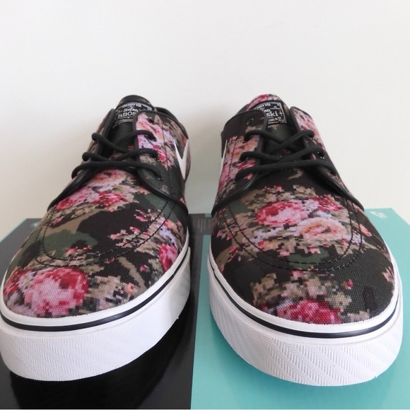 NIKE SB ZOOM STEFAN JANOSKI PR "DIGI FLORAL" MULTI COLOR-BLACK SZ 11.5 - Picture 6 of 12